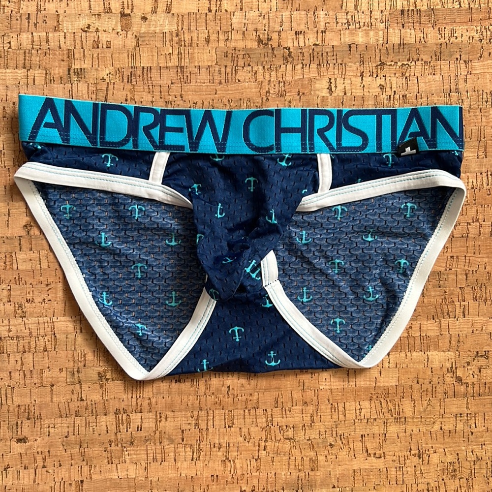 Andrew Christian Mesh Anchor Briefs